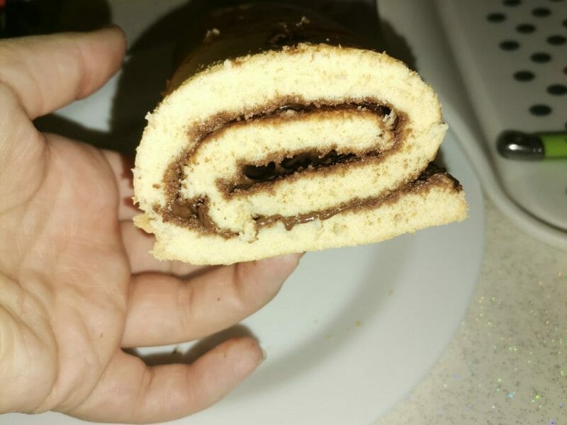 Cliquez pour zoomer ! Roulé au nutella Thermomix par marinasf13