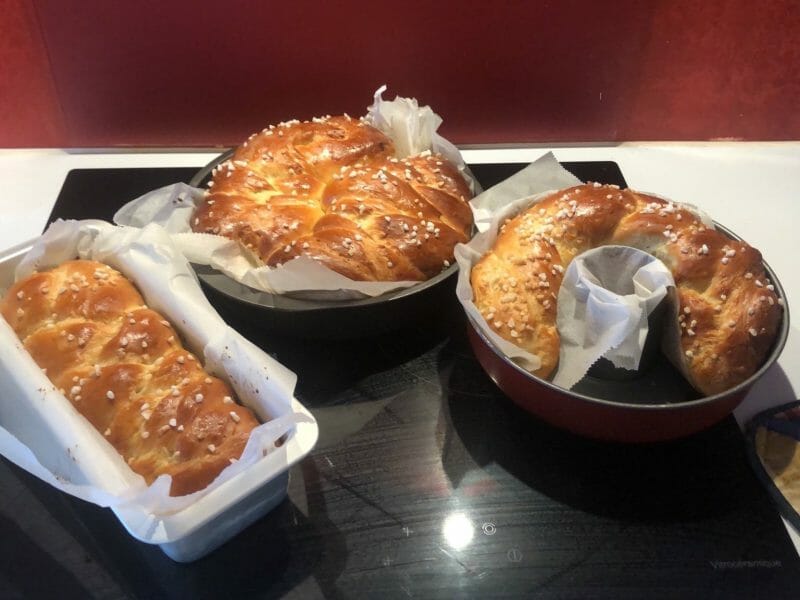 Cliquez pour zoomer ! Brioche tressée à la mie filante Thermomix par sandrine_306