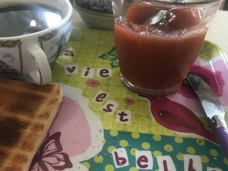 Cliquez pour zoomer ! Confiture fraise rhubarbe Thermomix par sandrine_306