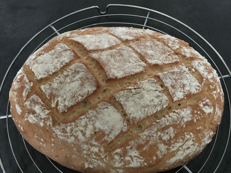 Cliquez pour zoomer ! Pain Cocotte Thermomix par Isa