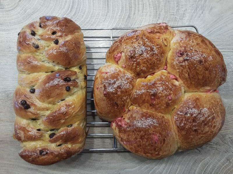 Cliquez pour zoomer ! Brioche tressée à la mie filante Thermomix par isabelleichka