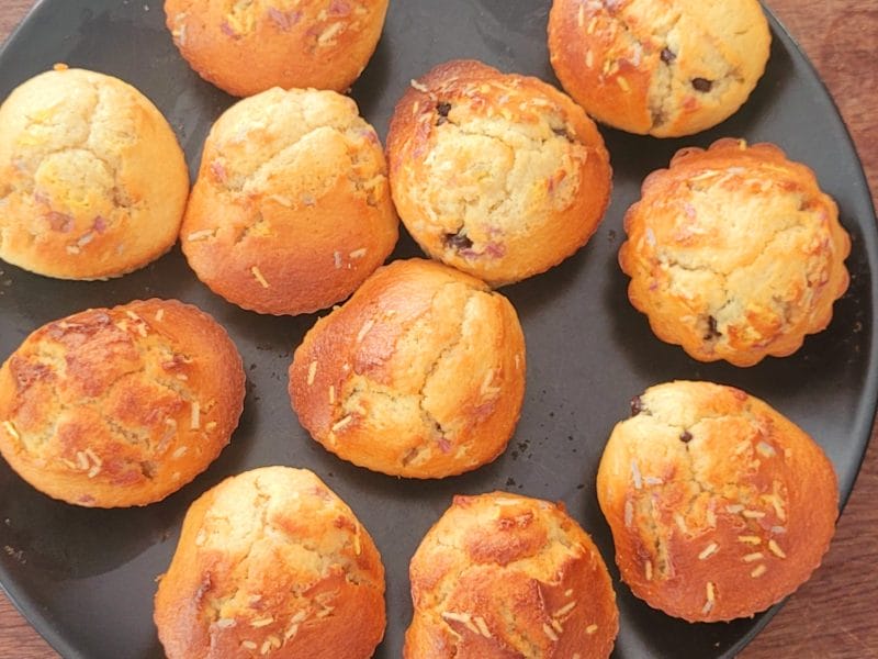 Cliquez pour zoomer ! Muffins choco-amande Thermomix par voodoo2131