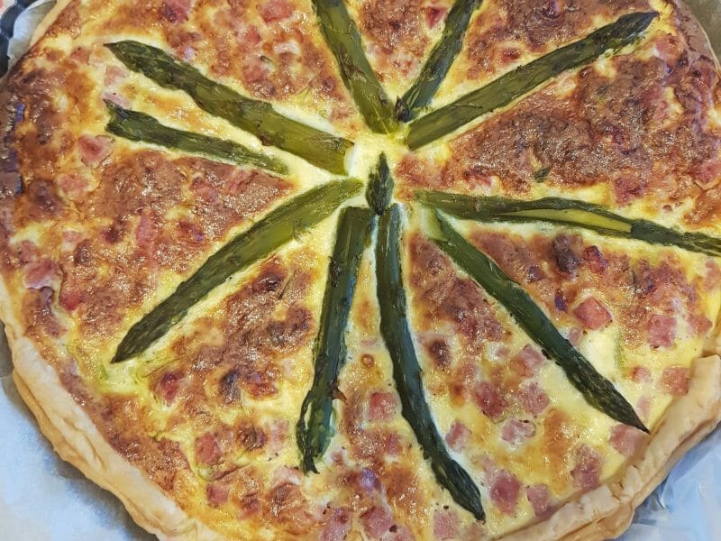 Cliquez pour zoomer ! Tarte asperges et ricotta Thermomix par voodoo2131