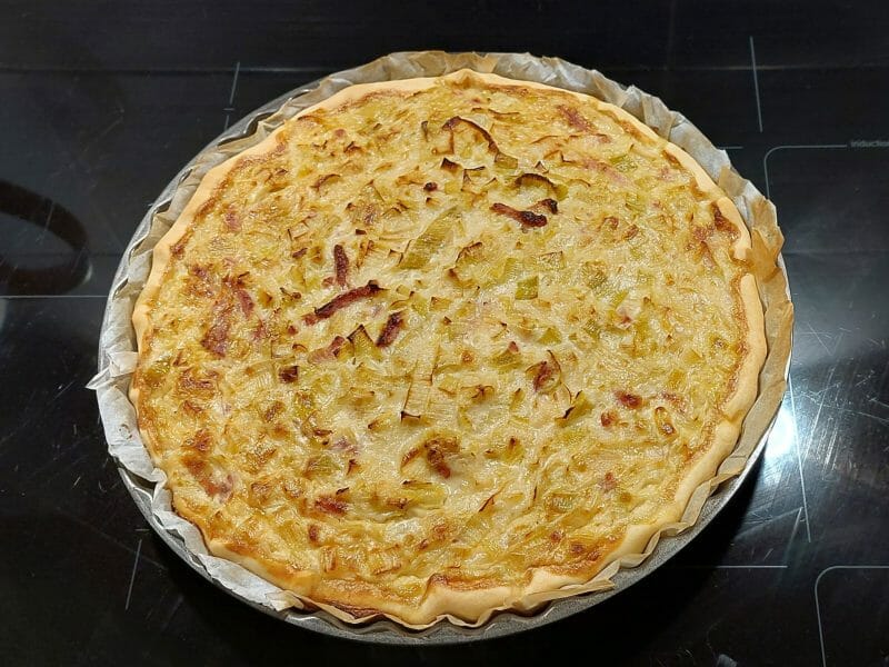 Cliquez pour zoomer ! Tarte aux poireaux Thermomix par CindyPanda