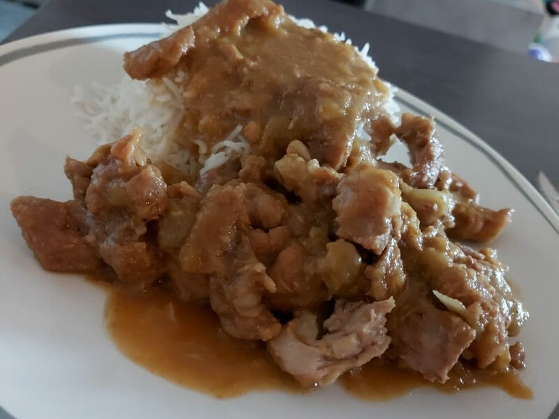 Cliquez pour zoomer ! Porc au caramel Thermomix par ms3196