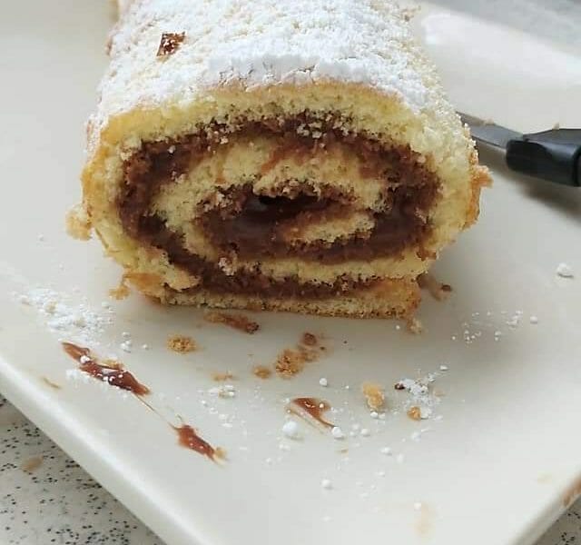 Cliquez pour zoomer ! Roulé au nutella Thermomix par Nath