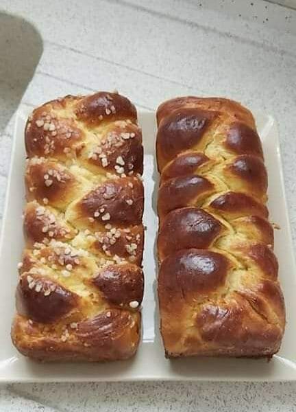 Cliquez pour zoomer ! Brioche tressée à la mie filante Thermomix par Nath