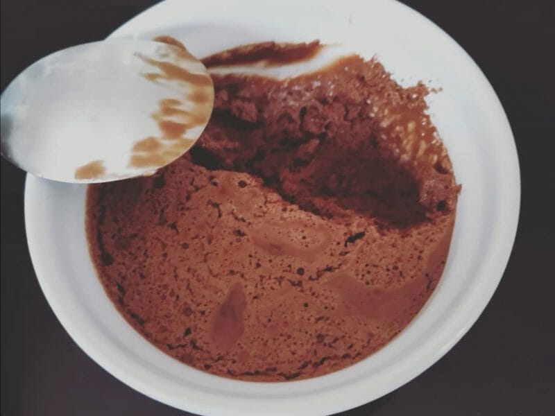 Cliquez pour zoomer ! Mousse au chocolat au jus de pois chiche Thermomix par lucette_007