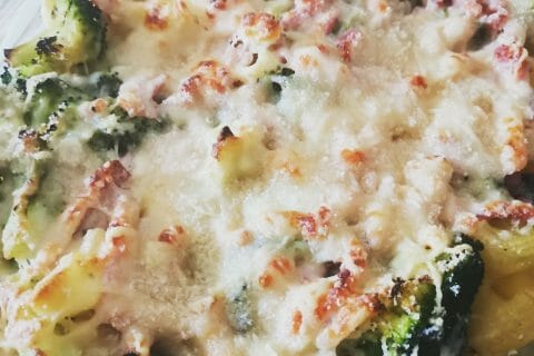 Cliquez pour zoomer ! Gratin de pâtes au brocoli Thermomix par lucette_007