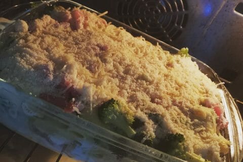 Cliquez pour zoomer ! Gratin de pâtes au brocoli Thermomix par lucette_007