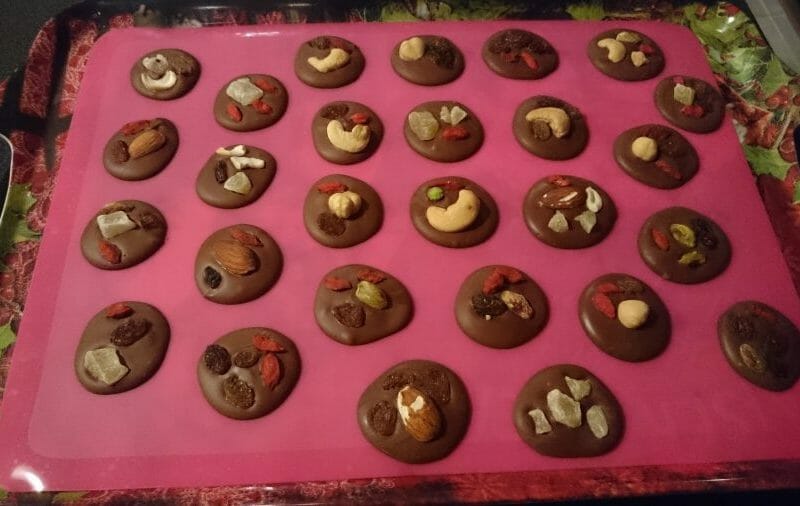 Cliquez pour zoomer ! Mendiants au chocolat Thermomix par Jen58