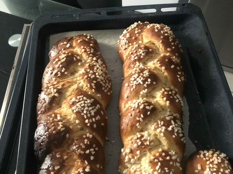 Cliquez pour zoomer ! Brioche tressée à la mie filante Thermomix par samsam_1