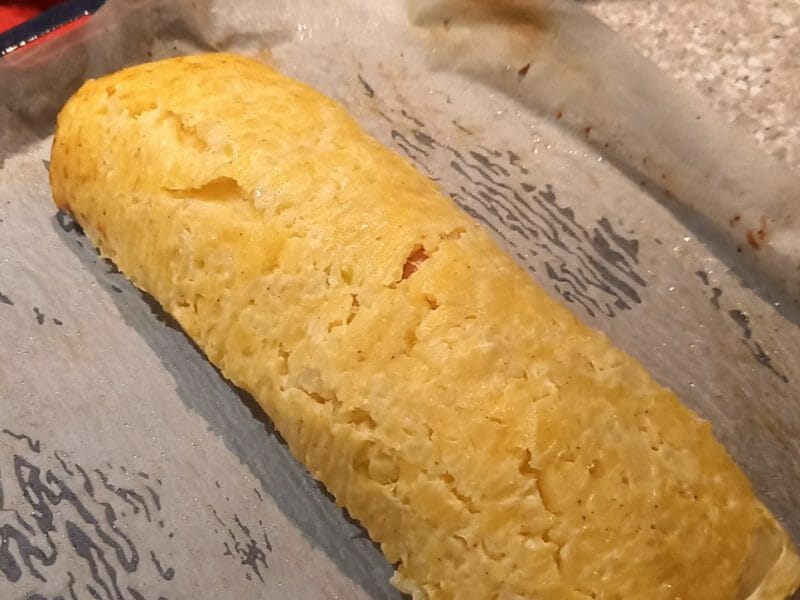 Cliquez pour zoomer ! Roulé de pommes de terre, jambon et reblochon Thermomix par manon_219