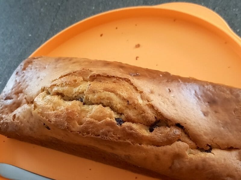 Cliquez pour zoomer ! Plum cake aux pépites de chocolat Thermomix par manon_219
