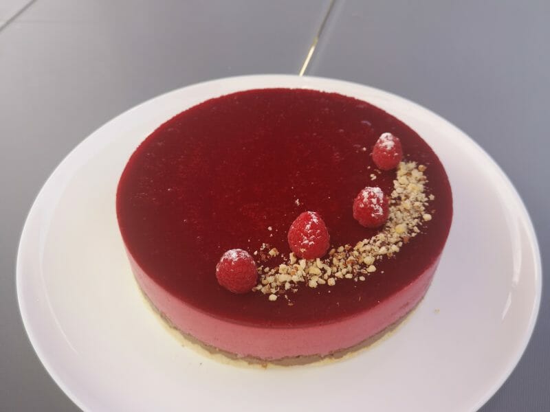 Cliquez pour zoomer ! Bavarois aux framboises Thermomix par criket42