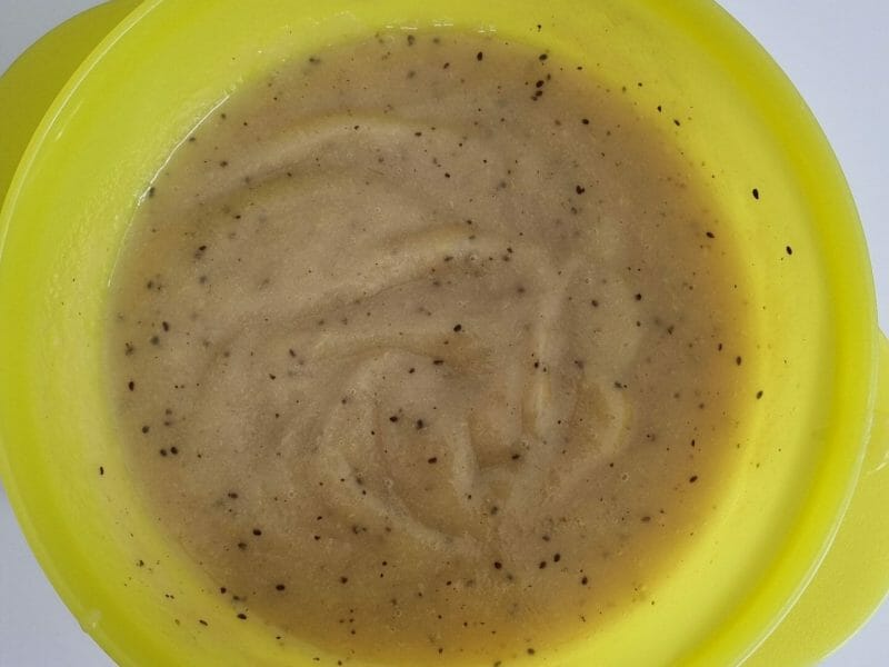 Cliquez pour zoomer ! Compote poires et bananes Thermomix par justine_176