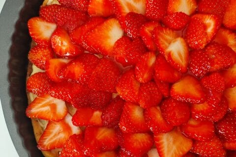 Cliquez pour zoomer ! Tarte aux fraises Thermomix par justine_176