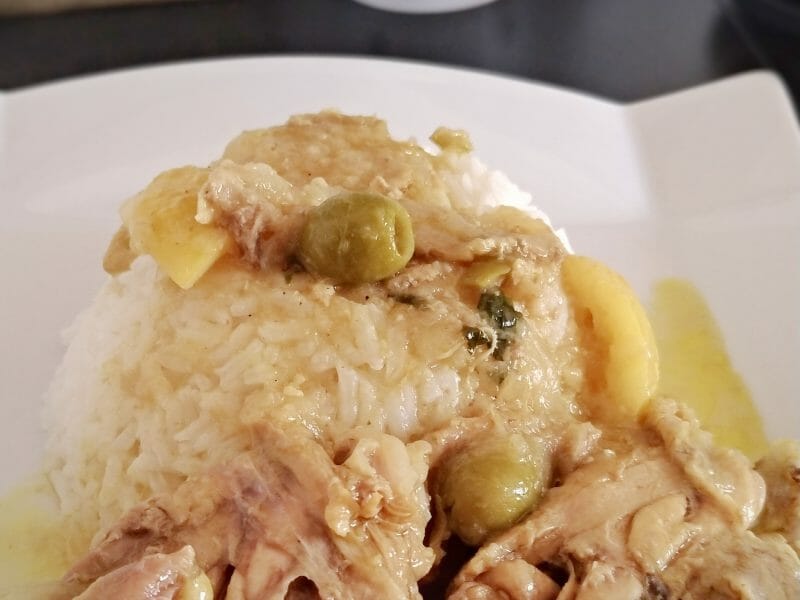 Cliquez pour zoomer ! Tajine de poulet aux olives Thermomix par mika83