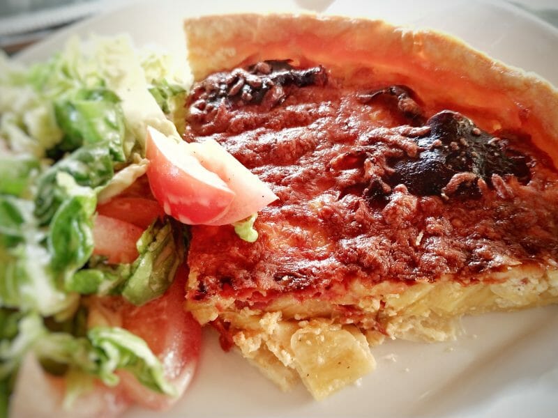 Cliquez pour zoomer ! Flamiche aux poireaux et gorgonzola Thermomix par mika83