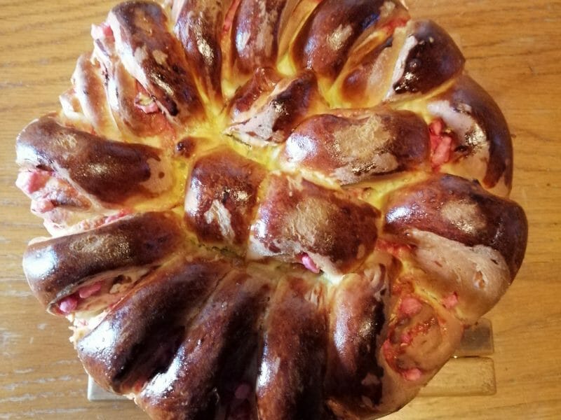 Cliquez pour zoomer ! Brioche aux pralines roses Thermomix par rach_ou