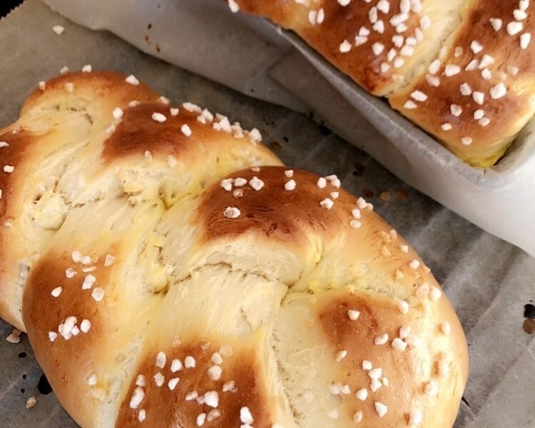 Cliquez pour zoomer ! Brioche tressée à la mie filante Thermomix par clemence_07