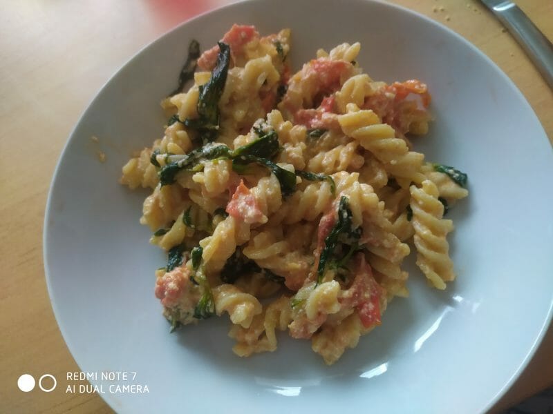 Cliquez pour zoomer ! Pâtes tomates cerises et ricotta Thermomix par est-elle_68