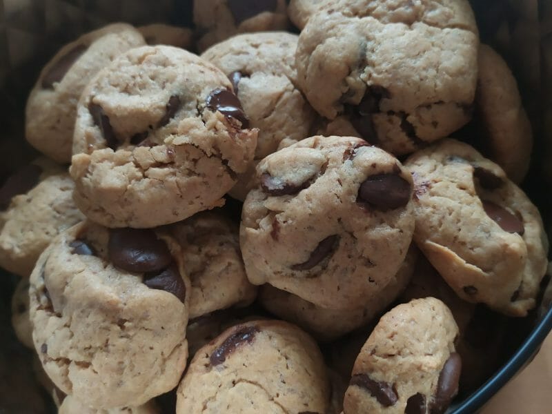 Cliquez pour zoomer ! Cookies beurre de cacahuète et pépites de chocolat Thermomix par est-elle_68