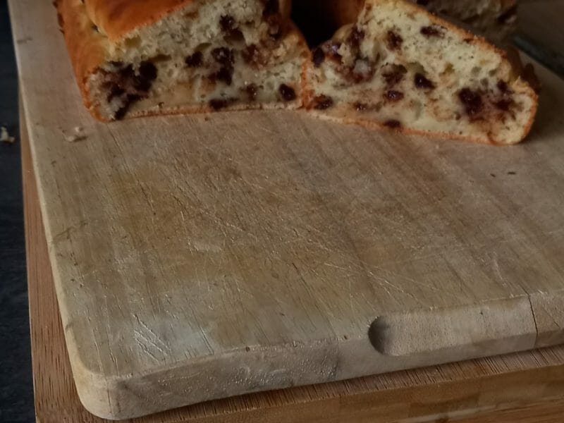 Cliquez pour zoomer ! Plum cake aux pépites de chocolat Thermomix par emili_f