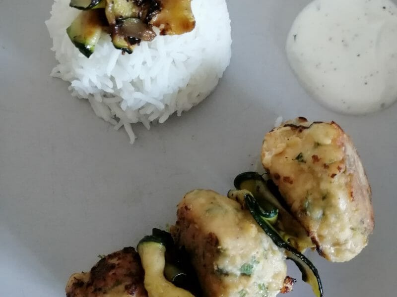 Cliquez pour zoomer ! Boulettes de poulet aux olives Thermomix par aurelie82