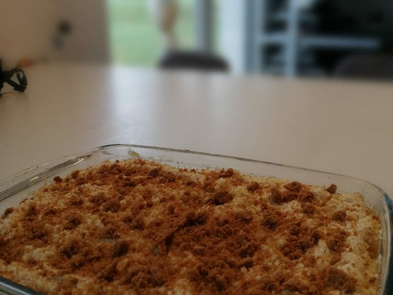 Cliquez pour zoomer ! Crumble aux Pommes Thermomix par aurelie82