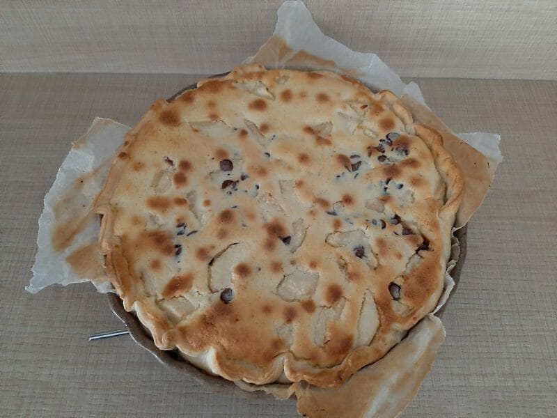 Cliquez pour zoomer ! Tartes aux poires et pépites de chocolat Thermomix par amand12