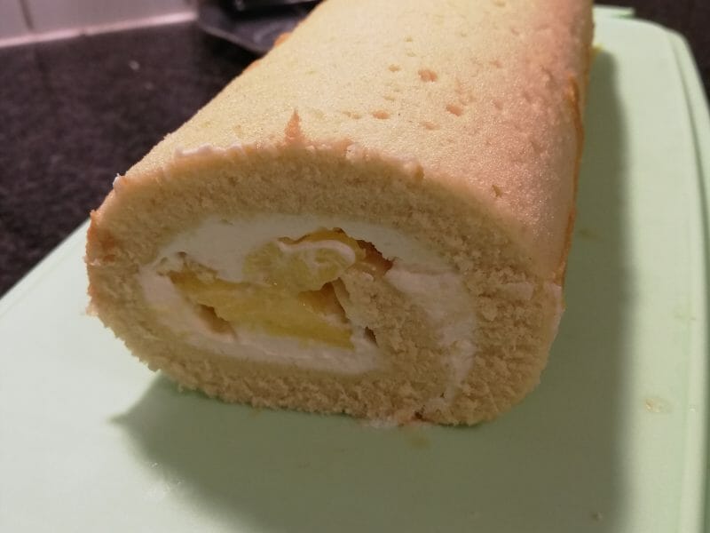 Cliquez pour zoomer ! Roulé à la mangue Thermomix par nanou65170