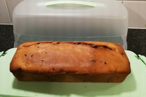 Cliquez pour zoomer ! Cake banane et pépites de chocolat Thermomix par nanou65170