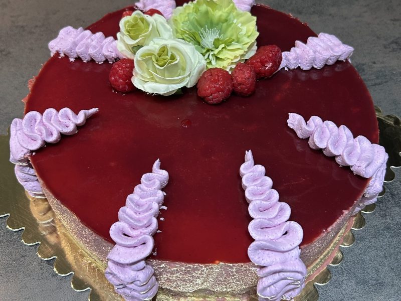 Cliquez pour zoomer ! Bavarois aux framboises Thermomix par virge26600