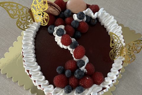 Cliquez pour zoomer ! Bavarois aux framboises Thermomix par virge26600