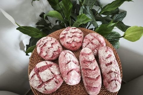 Cliquez pour zoomer ! Pain à la betterave Thermomix par Positive Vibes