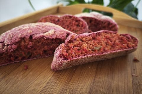 Cliquez pour zoomer ! Pain à la betterave Thermomix par Positive Vibes