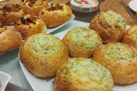 Cliquez pour zoomer ! Poğaça – Petits pains Turcs à la Feta Thermomix par Positive Vibes