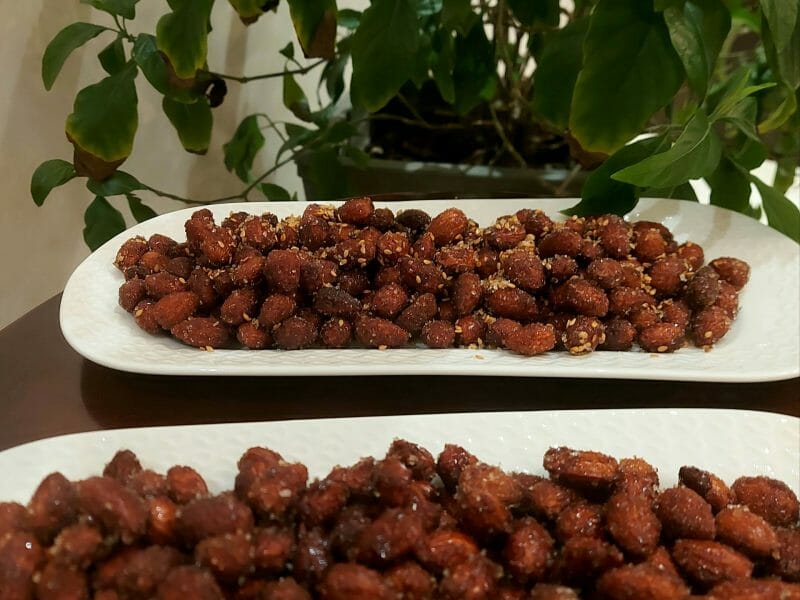 Cliquez pour zoomer ! Amandes grillées à la cannelle et au miel Thermomix par Positive Vibes