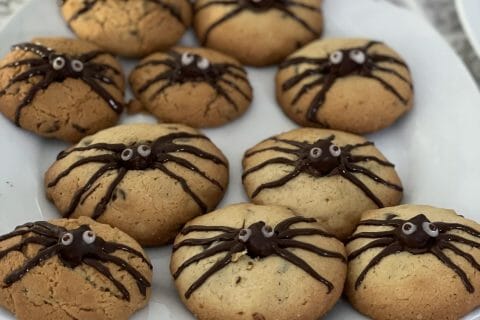 Cliquez pour zoomer ! Spider cookies – cookies araignées Thermomix par stooouf