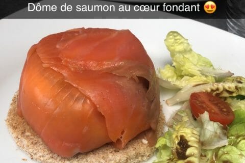 Cliquez pour zoomer ! Dôme de saumon cœur fondant Thermomix par stooouf