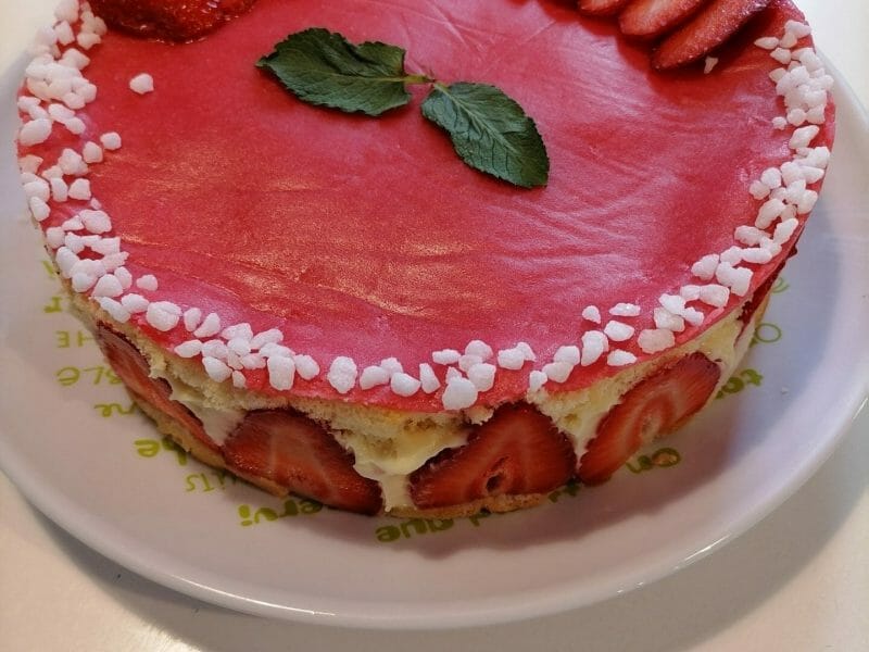 Cliquez pour zoomer ! Fraisier Thermomix par Fanny-Maylis