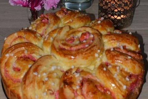 Cliquez pour zoomer ! Brioche aux pralines roses Thermomix par sab_ri_na