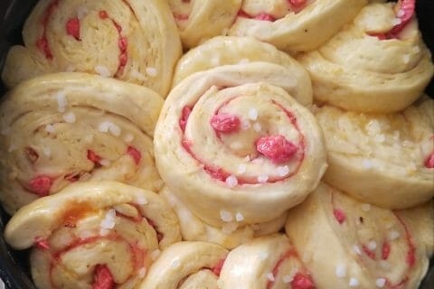 Cliquez pour zoomer ! Brioche aux pralines roses Thermomix par sab_ri_na