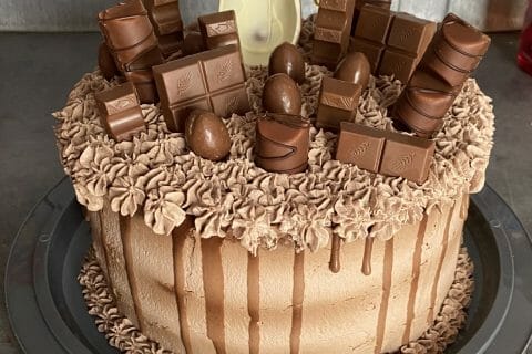 Cliquez pour zoomer ! Layer cake Kinder Bueno Thermomix par vir_j_nie