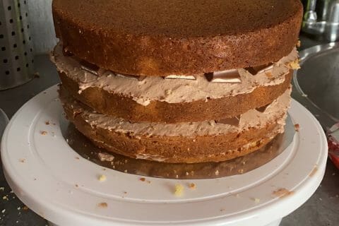 Cliquez pour zoomer ! Layer cake Kinder Bueno Thermomix par vir_j_nie