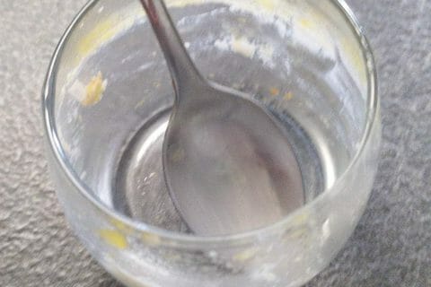 Cliquez pour zoomer ! Panna cotta citron sur sablé spéculoos et miroir de mangue Thermomix par liline2959