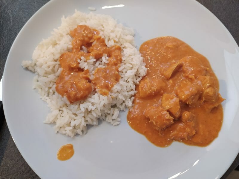 Cliquez pour zoomer ! Butter Chicken Thermomix par liline2959
