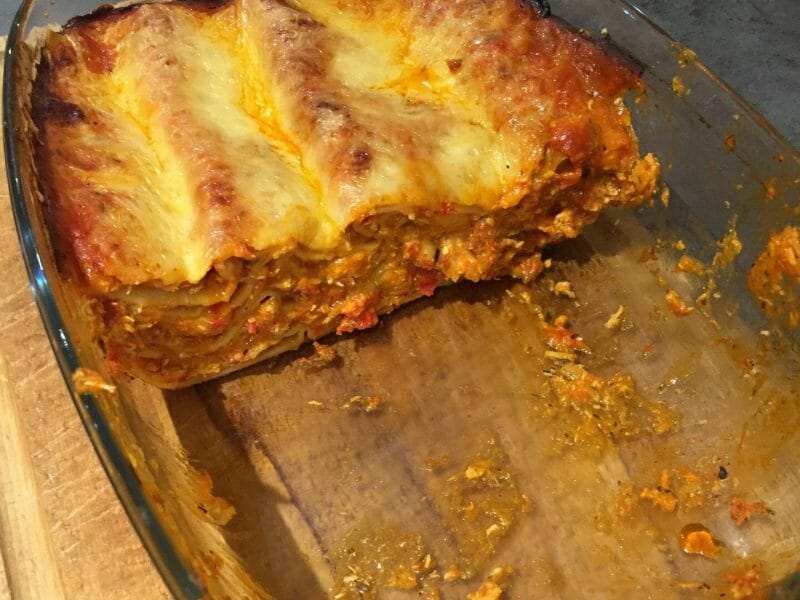Cliquez pour zoomer ! Lasagnes au poulet et poivrons Thermomix par msiegler