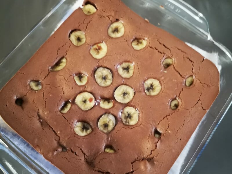 Cliquez pour zoomer ! Brownie fondant choco-banane Thermomix par iza_line